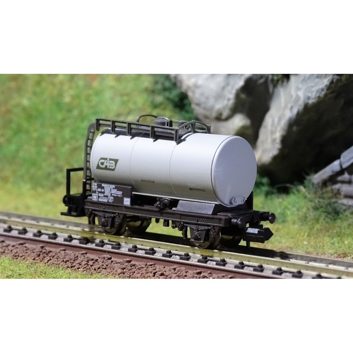 MiniTrix 18084 Tank Wagons, SNCB, CAIB, N scale - Trix - Trix_... MiniTrix 18084 Tank Wagons, SNCB, CAIB, N scale - Trix - Trix_...
