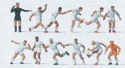 Preiser 10762 Characters, Football team white / white - Preiser -...