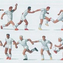 Preiser 10762 Personnages, Equipe de foot blanc / blanc Preiser Preiser_10762 - 1