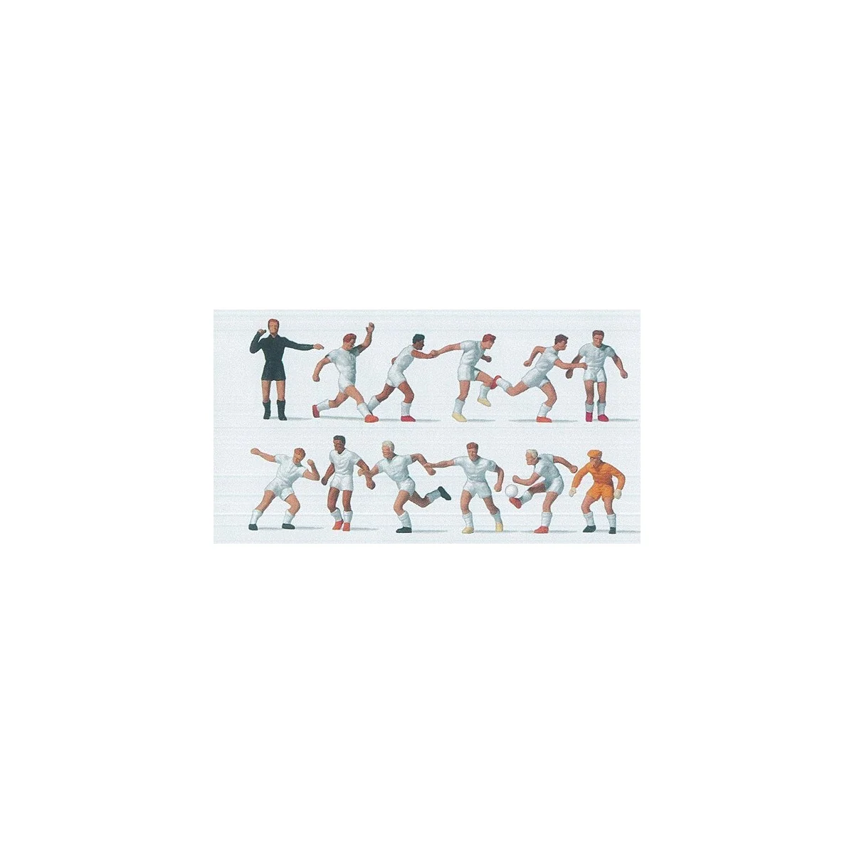 Preiser 10762 Characters, Football team white / white Preiser 10762 Characters, Football team white / white