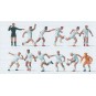Preiser 10762 Characters, Football team white / white - Preiser -... Preiser_10762-copy of Preiser 10760 Characters, Football team blue red / blue - Preiser_10762
