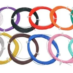 Esu 51942 Fil de câblage, longueur 10 metres, noir Esu Esu_51942 - 1