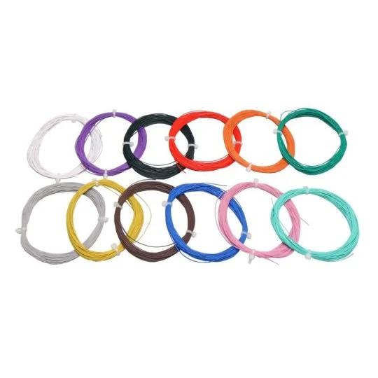 Esu 51942 Fil de câblage, longueur 10 metres, noir Esu Esu_51942 - 1 Esu_51942-Esu 51942 Fil de câblage, longueur 10 metres, noir