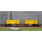 Trix_24138-copy of Trix 24136 Set of 2 container wagons "Earthworks Stuttgart 21", AAE