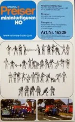 Preiser 16329 Figures, Firefighters - Preiser - PREISER_16329