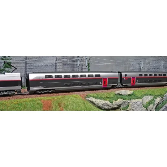 HJ1060-copy of Jouef HJ1042 TGV OuiGo SNCF starter set, 4 pieces, junior range
