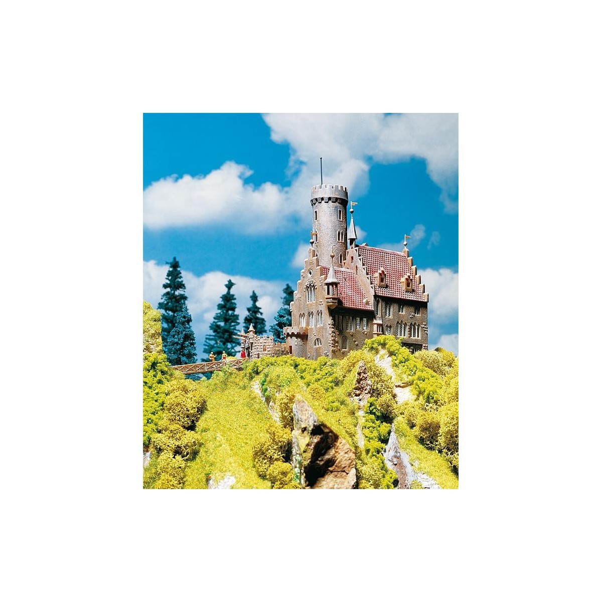 Faller 130225 model kit, watermill, with paddle wheel - Faller_130245