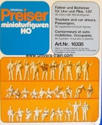 Preiser 16335 Characters, Truck Drivers and Motorists - Preiser - P...
