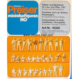 Preiser 16335 Characters, Truck Drivers and Motorists - Preiser_16335