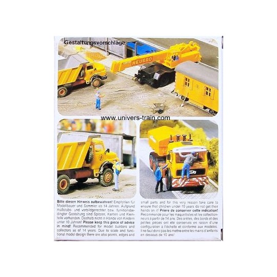 Preiser_16335-Preiser 16335 Personnages, camionneurs et automobilistes