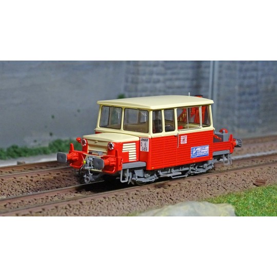 MB-109.S-copy of Ree Modeles MB-108.S Draisine DU65 Chasse-Neige, phare à pincettes, Sud-Est, logo ancien, Digital sonore