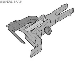 Roco 40397 attelage universel Goldorak x50 Roco Roco_40397 - 1