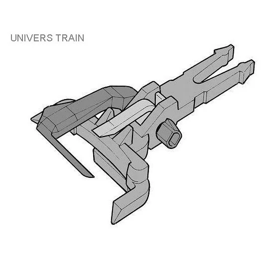 Roco 40397 attelage universel Goldorak x50 Roco Roco_40397 - 1 Roco_40397-Roco 40397 attelage universel Goldorak x50