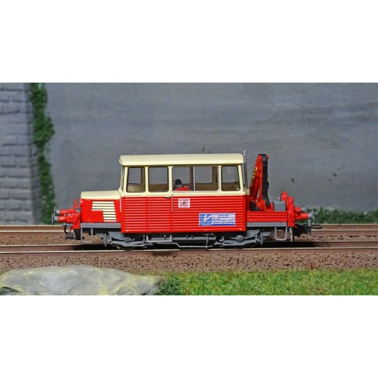 MB-109.S-Ree Modeles MB-108.S Draisine DU65 Snowplow, headlight with clips, Southeast, old logo, Digital sound