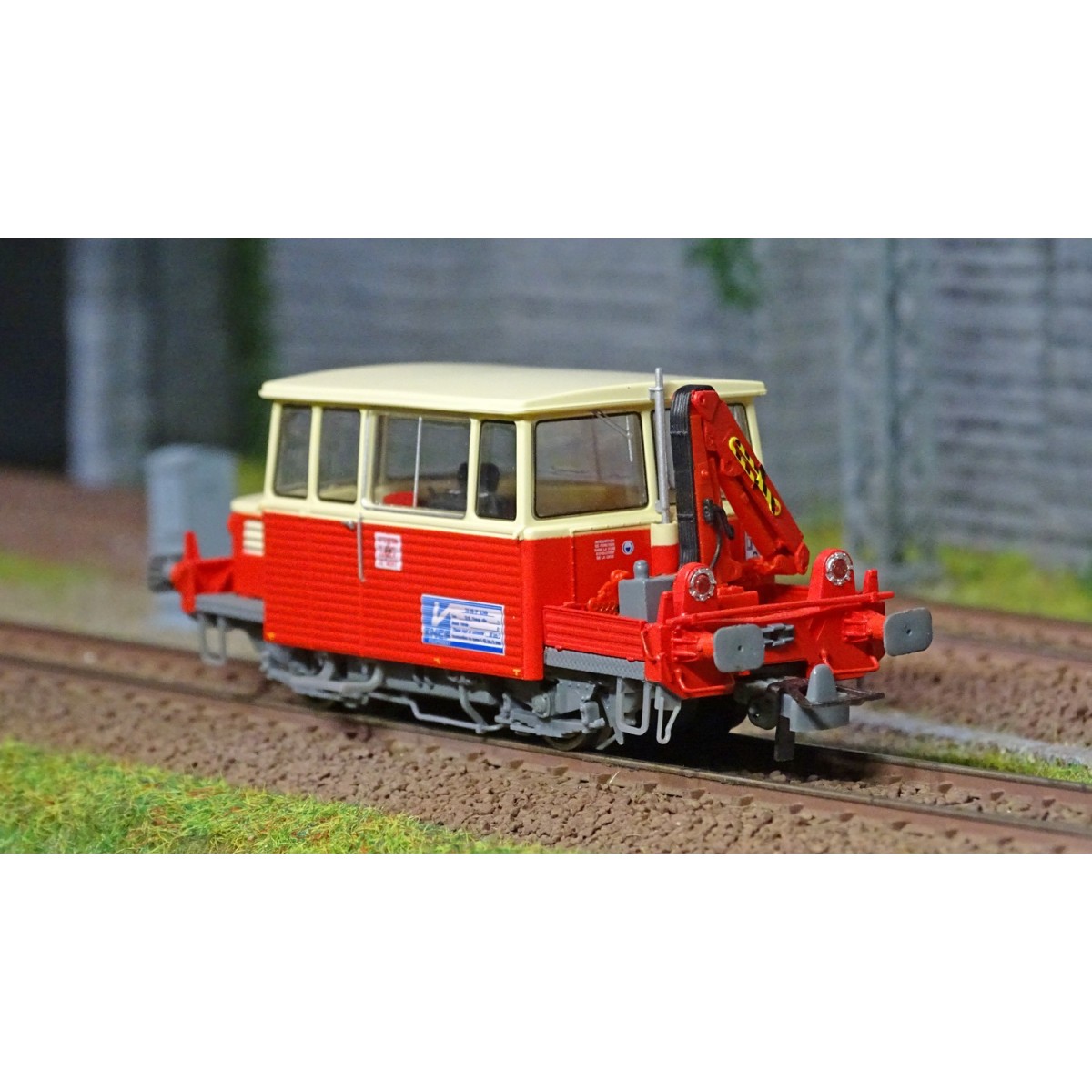 Ree Modeles MB-108.S Draisine DU65 Snowplow, headlight with clips, ...