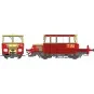 MB-111-Ree Modeles MB-111.S Draisine DU65, disc headlights, RATP livery, red roof, digital sound
