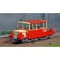 MB-111-Ree Modeles MB-111.S Draisine DU65, disc headlights, RATP livery, red roof, digital sound
