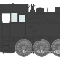 Ree Modeles MBE 008 Locomotive à vapeur T-16 Ex-Allemande, SNCF 050 TB 11 Nord, dépôt de La Plaine, sonore, fumée Ree Modeles MB