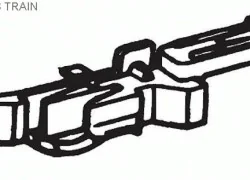 Roco 40271 Short pre-uncoupling coupling heads x 50 - Roco - Roco_4...