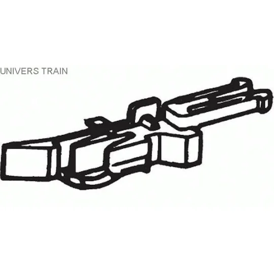 Roco_40271-Roco 40271 Short pre-uncoupling coupling heads x 50