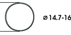 Roco 40071 Adhesion band for locomotive 14.7 - 16.5mm x10 - ...