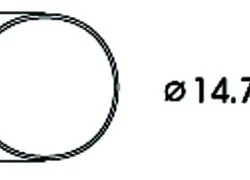 Roco 40071 Adhesion band for locomotive 14.7 - 16.5mm x10 - ...