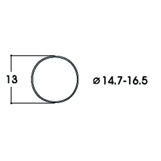 Roco 40071 Traction Tire for Locomotive 14.7 - 16.5mm x10 Roco_40071-Roco 40071 Traction Tire for Locomotive 14.7 - 16.5mm x10