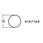 Roco 40071 Traction Tire for Locomotive 14.7 - 16.5mm x10 Roco_40071-Roco 40071 Traction Tire for Locomotive 14.7 - 16.5mm x10