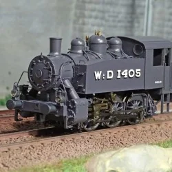 Ree Modeles MB 041.S 030 TU Steam Locomotive WD-1405 Brussels, digi...