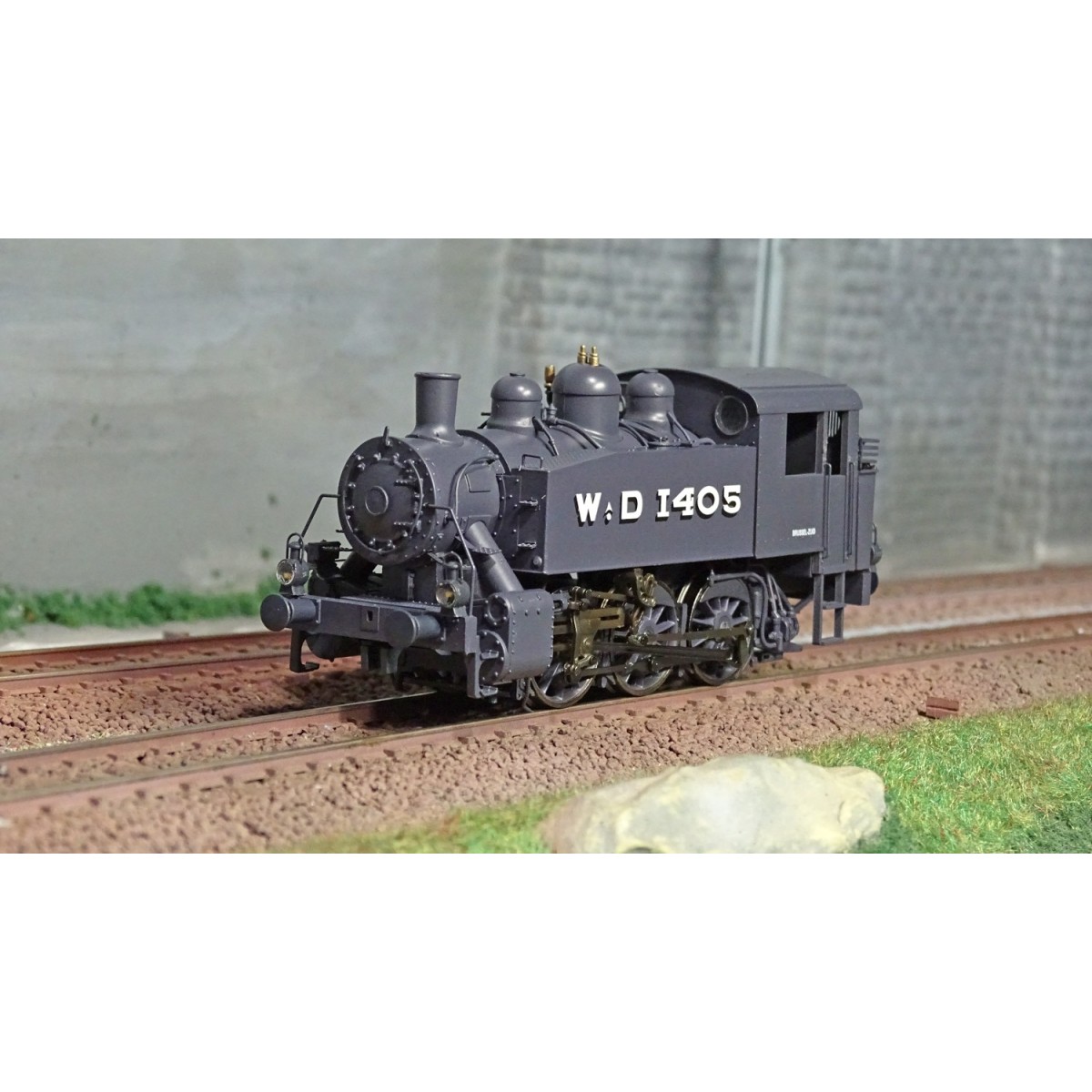 Ree Modeles MB 041.S 030 TU Steam Locomotive WD-1405 Brussels, digi...