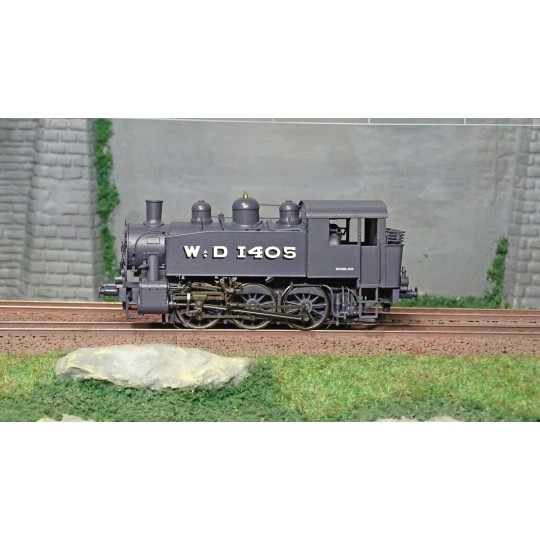 MB-041-Ree Modeles MB 041.S 030 TU Steam Locomotive WD-1405 Brussels, digital sound