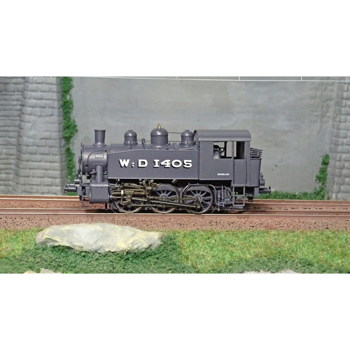 Ree Modeles MB 041.S 030 TU Steam Locomotive WD-1405 Brussels, digi... Ree Modeles MB 041.S 030 TU Steam Locomotive WD-1405 Brussels, digi...