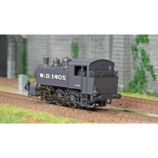 MB-041-copy of Ree Modeles MB 041.S Locomotive à vapeur 030 TU WD-1405 Brussels, digitale sonore