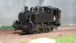 Ree Modeles MB 043.S 030 TU OBB 989.03 steam locomotive, digital so...
