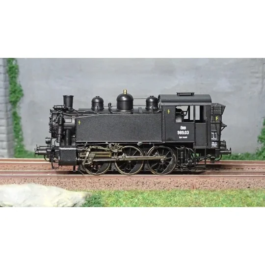 Ree Modeles MB043 Locomotive à vapeur 030 TU OBB 989.03, AUTRICHE Ree Modeles MB-043 - 2 MB-043-Ree Modeles MB043 Locomotive à vapeur 030 TU OBB 989.03, AUTRICHE