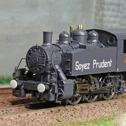 Ree Modeles MB 044.S 030 TU SNCF 5 Est steam locomotive, Safety Fir...