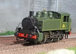 Ree Modeles MB 102.S 030 TU SNCF 56 Ouest steam locomotive, digital...