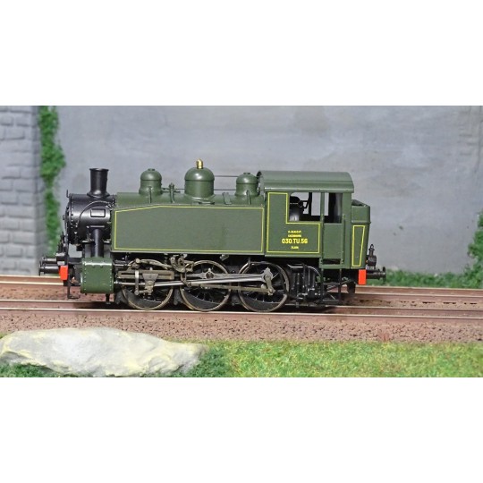 Ree Modeles MB 102.S 030 TU SNCF 56 Ouest steam locomotive, digital... MB-102-Ree Modeles MB 102.S 030 TU SNCF 56 Ouest steam locomotive, digital sound model - MB-102