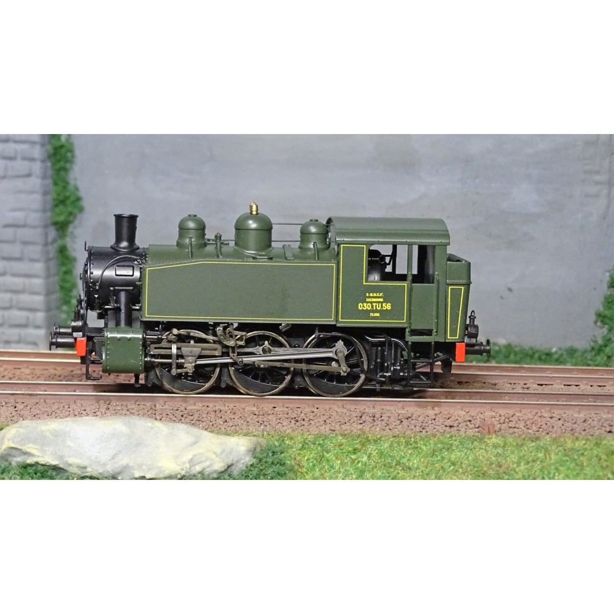 Ree Modeles MB 102.S 030 TU SNCF 56 Ouest steam locomotive, digital...