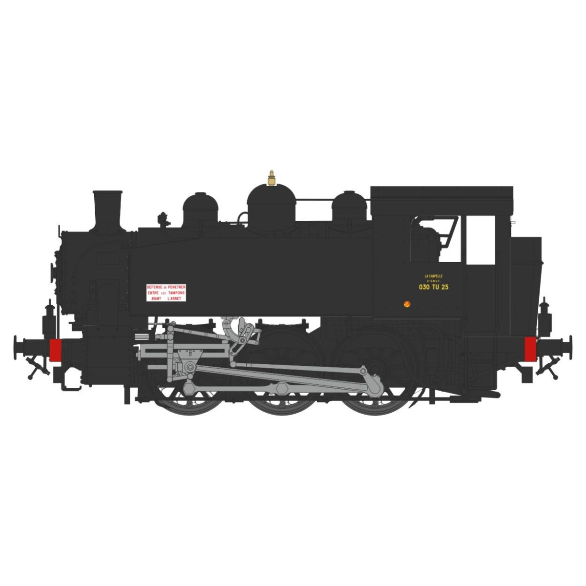 Ree Modeles MB 103.S 030 TU SNCF 25 Nord steam locomotive, digital ...