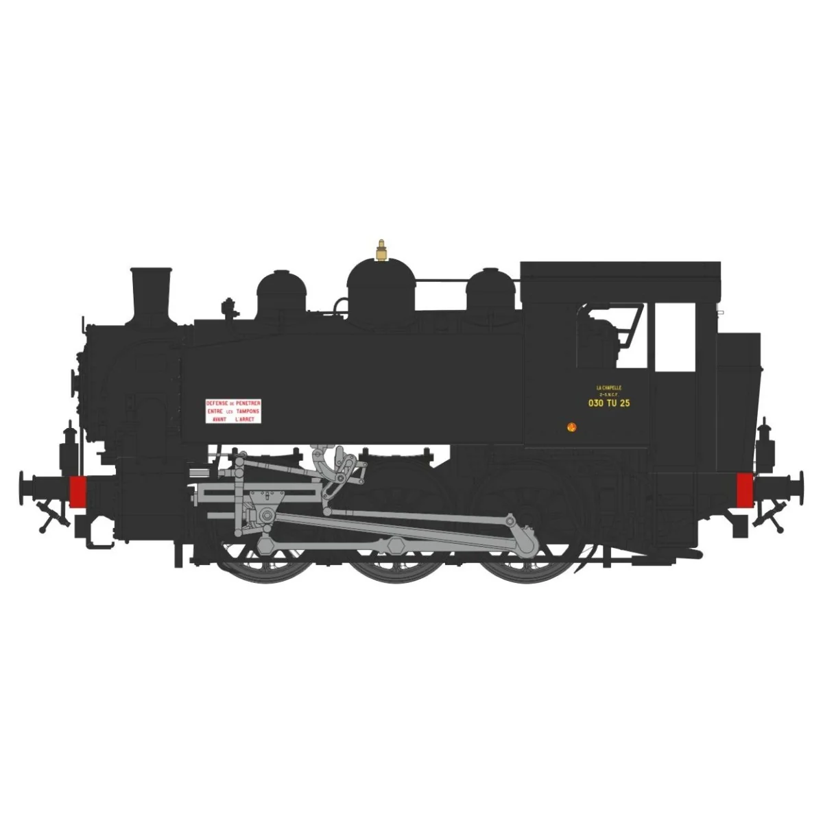 Ree Modeles MB103 Locomotive à vapeur 030 TU SNCF 25 Nord, La Chapelle Ree Modeles MB-103 - 4 Ree Modeles MB103 Locomotive à vapeur 030 TU SNCF 25 Nord, La Chapelle Ree Modeles MB-103 - 4