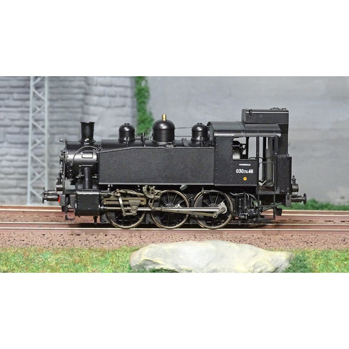 Ree Modeles MB 104.S 030 TU SNCF 46 steam locomotive, diesel-powere... Ree Modeles MB 104.S 030 TU SNCF 46 steam locomotive, diesel-powere...