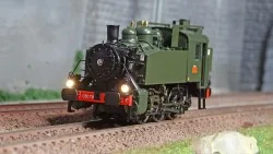 Ree Modeles MB 104.S 030 TU SNCF 46 steam locomotive, diesel-powere...