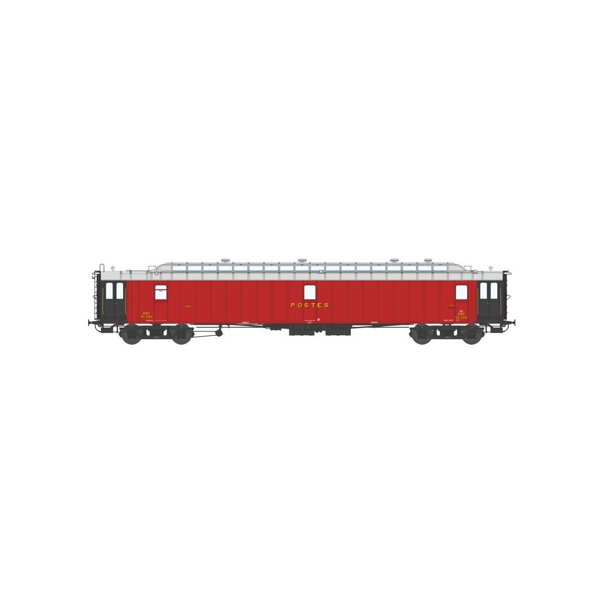 Copy of Ree Modeles VB 080 Mobile Postal Van OCEM 21.6m , Dark Red ... Copy of Ree Modeles VB 080 Mobile Postal Van OCEM 21.6m , Dark Red ...