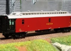 Ree Models VB 081 Mobile post office car OCEM 21.6m, red PAyi ...