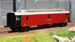 Ree Modeles VB 081 Voiture postale ambulant OCEM 21.6m, PAyi rouge foncé, EST Ree Modeles VB-081 - 1