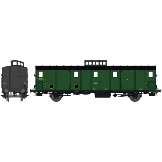 VB-109S-Ree Modeles VB 108S OCEM 30 van, grey roof, PO lookout, digital motorized doors - VB-109S