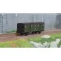 Ree Modeles VB 113S OCEM 30 van, black roof, ex-ETAT, SNCF, SAUTTEV... VB-114S-Ree Modeles VB 113S OCEM 30 van, black roof, ex-ETAT, SNCF, SAUTTEVILLE, lights, digital motorized doors - VB-114S