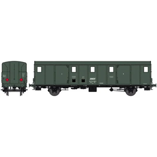 Ree Modeles VB 115S OCEM 30 van, ex-ETAT, yellow logo, SNCF, BORDEA... VB-116S-Ree Modeles VB 115S OCEM 30 van, ex-ETAT, yellow logo, SNCF, BORDEAUX, lights, digital motorized doors - VB-116S