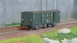 Ree Modeles VB 116S OCEM 30 baggage car, ex-PO, yellow logo, SNCF, ...